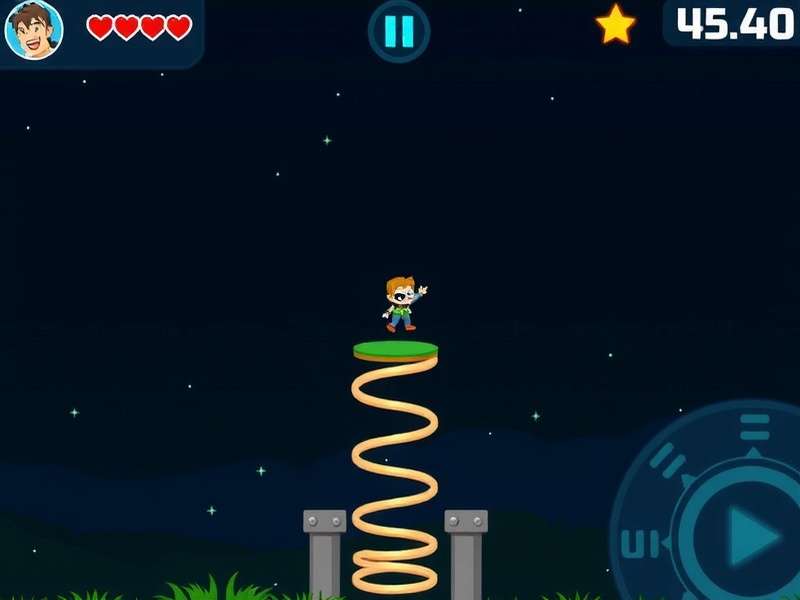 Spiral Jump Extreme Gameplay Screenshot